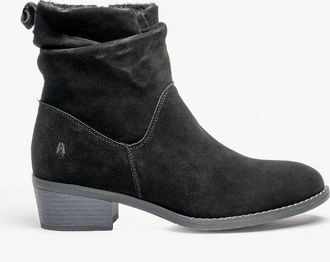 Hush Puppies Womens Hush Puppies IRIS Womens Ankle Boots Black - Size: 3