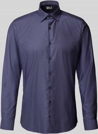 Olymp Level 5 Slim Fit Business-Hemd mit Kentkragen in Flieder, Größe 38