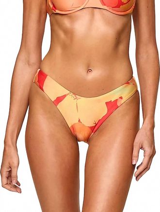 L*Space Rocky Bikini Bottom In Navy Pucker
