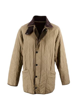 Barbour Khaki Quilted Jacket Size S