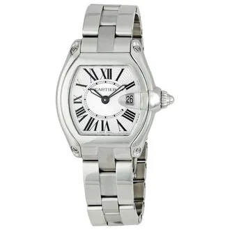 Cartier Pre-owned Cartier Roadster Silver-tone Dial Ladies Watch W62016V3