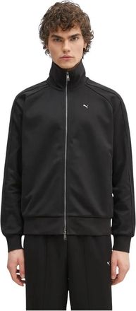 Puma T7 Track Jacket - Heren - Sportshirts - Zwart - 2XL - Katoen - Fitness
