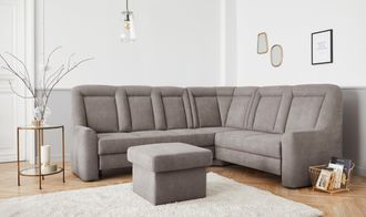 Sit&more Ecksofa »Melissa L-Form« klassisches Polsterprogramm, wahlweise Bettfunktion und Schubkasten