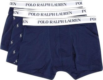 Polo Ralph Lauren Classic Trunk 3-Pack - Heren - Onderbroek - Blauw - L - Katoen - Ondergoed