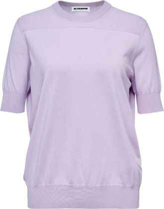 Jil Sander Top a maniche corte - Viola