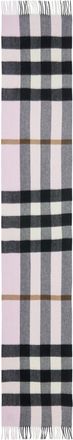 Burberry check cashmere scarf - unisex - Cashmere - OS - Pink