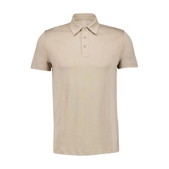 Majestic Filatures Hombre, Camisetas, Beige, Talla: S