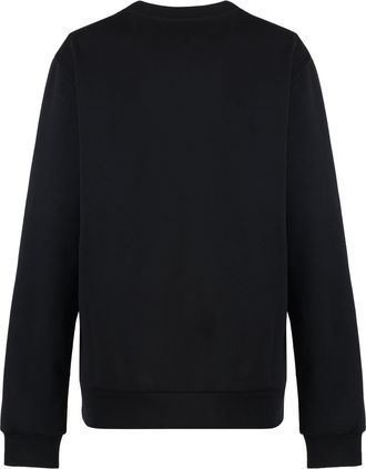 A.P.C. Womens Cotton Crew-Neck Sweatshirt Black Sweatshirts Sweater