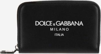 Dolce & Gabbana Black Continental Wallet