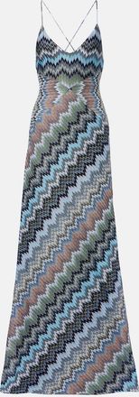 Missoni Abito lungo a zig-zag
