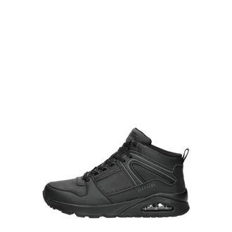 Skechers Heren, Schoenen, Zwart, Maat: 44 EU Synthetisch