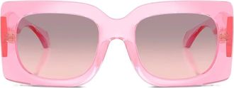 Versace square-frame sunglasses - Pink