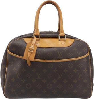 Louis Vuitton Deauville Monogram Canvas Brown Canvas Handbag (Pre-Owned)