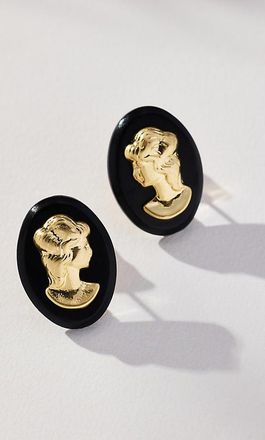 Clare Vivier Cameo Stud Earrings