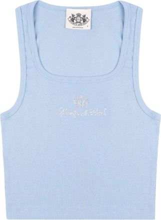 Juicy Couture Juicy Crown Top - Dames - Tops zonder mouwen - Blauw - M - Tops