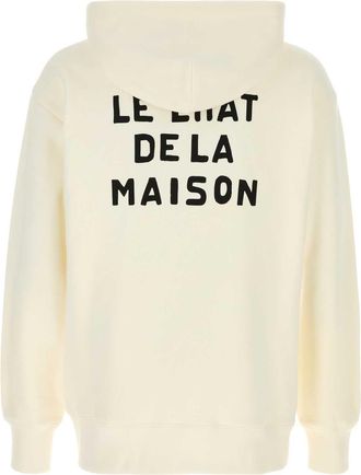 Valentino Garavani Mens Sweatshirt White Cotton Sweater