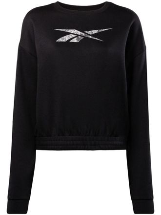 Reebok Modern Safari cotton-blend sweatshirt - women - Cotton/Recycled Polyester - S - Black