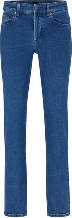 HUGO BOSS Mens Delaware Five Pocket Slim Fit Jeans in Bright Blue - Size 36W/38L