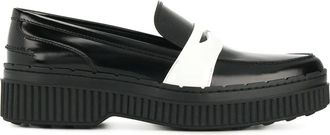 Tod's plateau loafers - Zwart