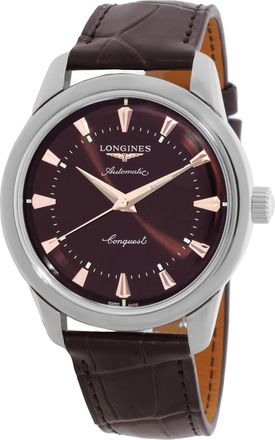 Longines Conquest Heritage Automatic Brown Dial Mens Watch L16504622
