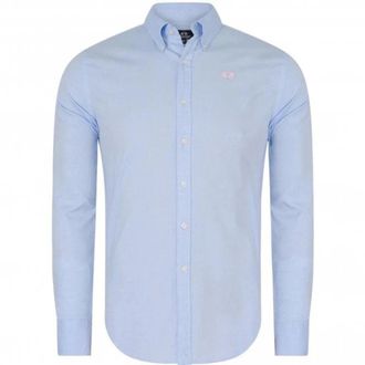 La Martina Camicia Oxford Slim Fit - - Shirts - Uomo - Blu - M