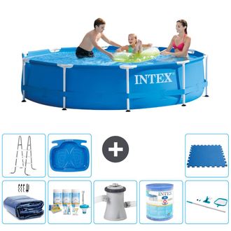 Intex Piscina Con Estructura Redonda - 305x76 Cm - 7-piezas S41506
