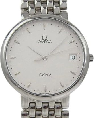 Omega Pre-owned Watches, female, White, Size: ONE SIZE Pre-owned Vintage Watch