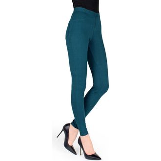 MeMoi Soft Chic Leggings in Reflecting Pond at Nordstrom Rack, Size Large/x-Large