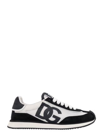Dolce & Gabbana Dg Cushion Black/White Sneakers-Donna