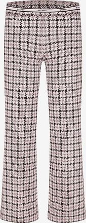 Cambio Verk&uuml;rtze karierte ausgestellte Hose Faith