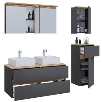 VCM Conjunto De Muebles De Ba&ntilde;o Con Lavabo Cosila-a 111 149x151x51 - Vcm