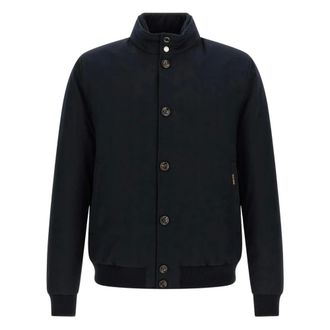 Moorer Heren, Jassen, Blauw, Maat: 2XL