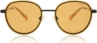 Polaroid PLD 6114/S 40G/HE Mens Sunglasses Black Size 51