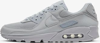 Nike Air Max 90 CN8490 Sneakers Mens Wolf Grey Leather Casual Lifestyle Shoes