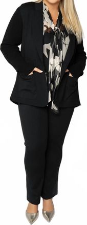 Capsule 121 Lovell Long Sleeve Jacket - Plus In Black