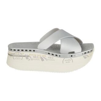 Premiata Sliders, female, Gray, 6 UK, Moura Platform Sandals