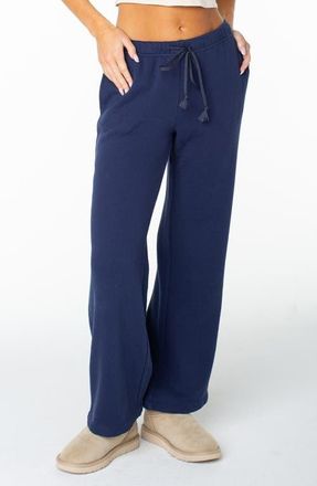 Roxy Good Times Cotton Terry Pants in Naval Acad at Nordstrom, Size X-Large
