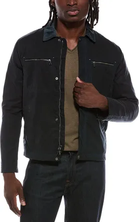 John Varvatos Calvin Waxed Work Jacket