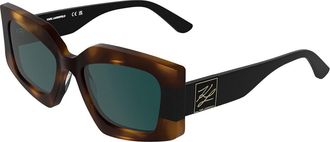 Karl Lagerfeld KL6206S 237 Womens Sunglasses Tortoiseshell Size 54