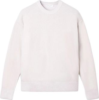 Roberto Collina Oversize Cashmere Sweatshirt Vanise - Heren - Cashmere truien - Beige - L - Wol - Truien & Vesten