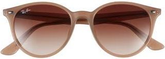 Ray-Ban 53mm Round Sunglasses in Opal Beige at Nordstrom Rack