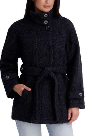 Kensie Textured Boucle Coat