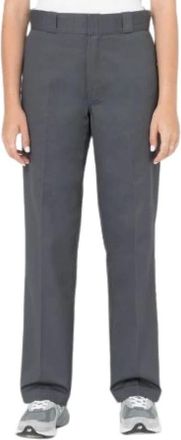 Dickies Antracietgrijs Dubbel Knie Rec - Heren - Straight fit broeken - Grijs - W32 L32 - Broeken
