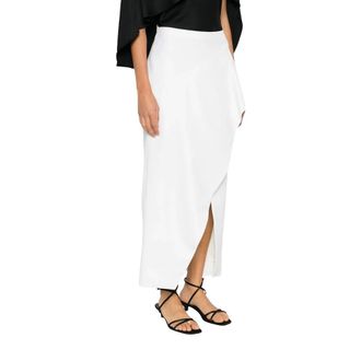Khaite Maxi Skirts, female, White, XS, Skirt Khaite