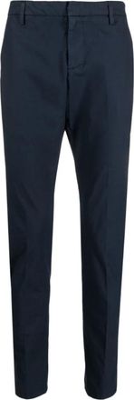 Dondup Pantalone Gaubert 894 Chinos - Heren - Chinos - Blauw - W36 - Katoen - Broeken
