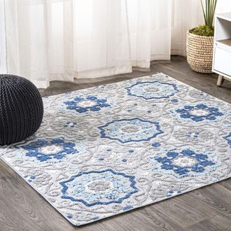 Jonathan Y Designs Mediterranean Medallion Indoor/Outdoor Area Rug