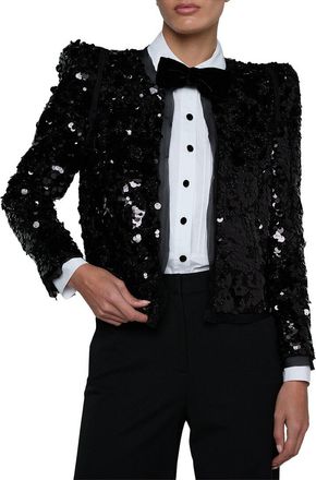 L'agence LAgence Shai Pointed Shoulder Jacket