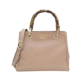 Gucci Pre-owned Handbags, female, Beige, Size: ONE SIZE Pre-owned Vintage Handbag