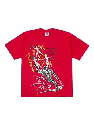 Warren Lotas Ski Pyramid T-shirt - Red