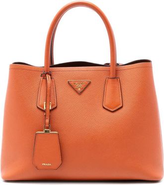 Prada Pre-owned Prada Medium Saffiano Cuir Double Satchel Ladies 6QUWFCDVV8B2KWJ9
